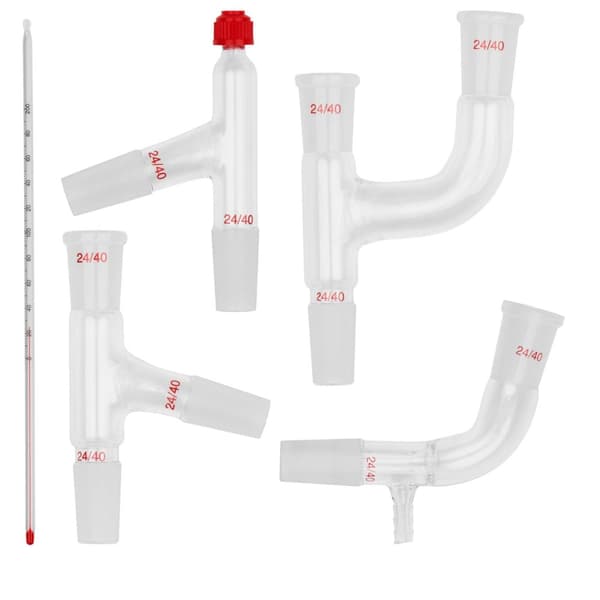 Steinberg Systems - Laboratorieglas - Destillation - 32-delars set - 24/40-standardslipning