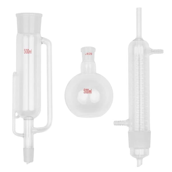 Steinberg Systems - Soxhlet-apparat - Med återloppskylare och titreringskolv (500 ml)