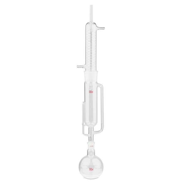 Steinberg Systems - Soxhlet-apparat - Med återloppskylare och titreringskolv (500 ml)