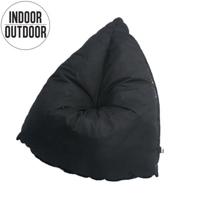 HOME DECO Factory Pouf Fizz - Musta M2 HD6559