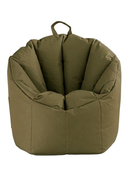 Sittsäck trädgårdsstol Ø 70 h 80 cm spelfåtölj utomhus