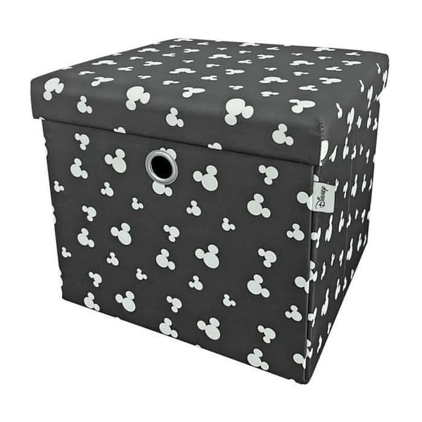 Musse Pigg-puff och sits med lock i Musse Pigg Silhouette