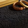 Miniatyrbild 3 av 3: Bouclette fyrkantig bröstpuff "Teddy Matcha" La Factory - Teddy Matcha Charcoal