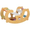 Miniatyrbild 1 av 7: Rootz klätterställning - Pikler Arch Ladder - Gungstol - Mångsidig inomhuslek - 91cm x 41cm x 48cm
