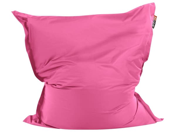 Överdrag för stor sittsäck Fuchsia Nylon 180 x 140 cm Prickig Liggunderlag med dragkedja Kardborreband Stor sittsäck
