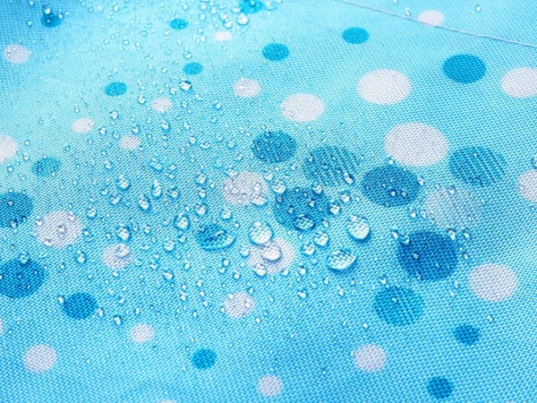 Överdrag för stor sittsäck Ljusblå Nylon 180 x 140 cm Prickig Liggunderlag med dragkedja Kardborreband Stor sittsäck