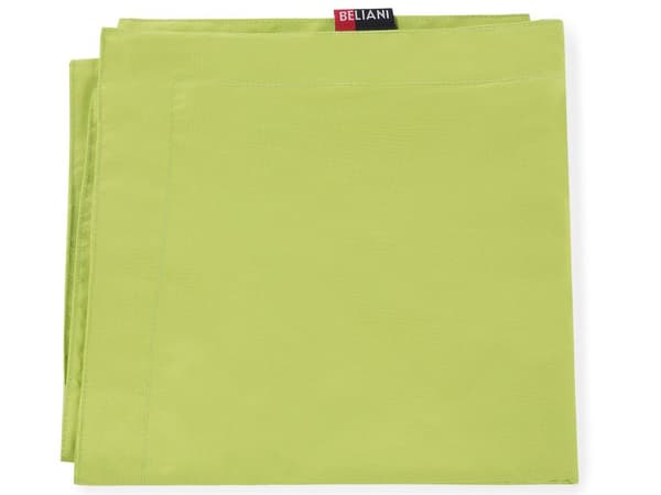 Överdrag för stor sittsäck Limegrön Nylon 180 x 140 cm Prickig Liggunderlag med dragkedja Kardborreband Stor sittsäck