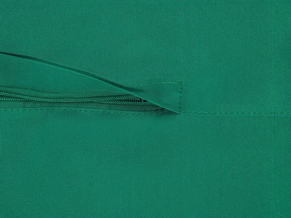 Betræk til sækkestol grøn nylon 140 x 180 cm vandtæt holdbar have interiør lynlås velcro