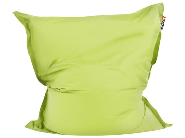 Sækkestolsbetræk limegrøn nylon 140 x 180 cm vandtæt og slidstærkt til haven Indvendig lynlås med velcro