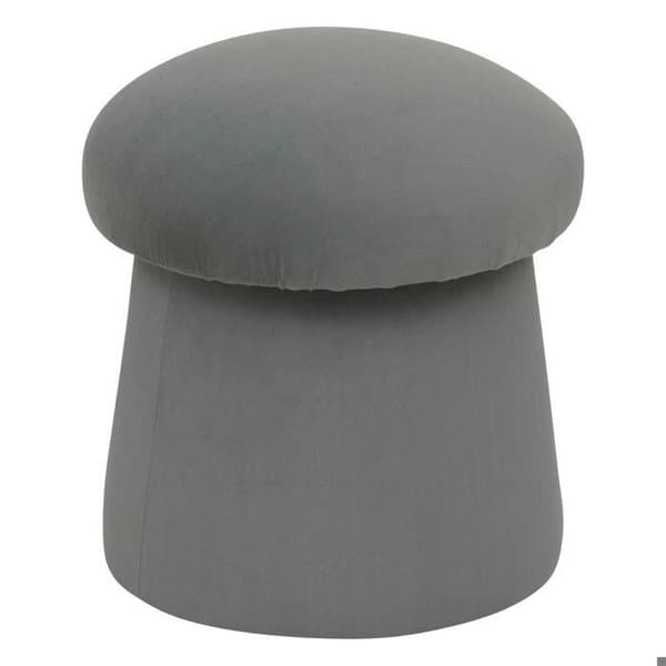 Pouf "Noa" D37cm grön celadon - Atmosphera inredningsdesigner - Kaki