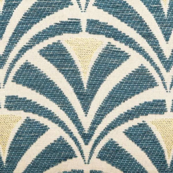 Extra pall - ATMOSPHERA - Chiara - Blå och vit - Chenille Jacquard - Modern design