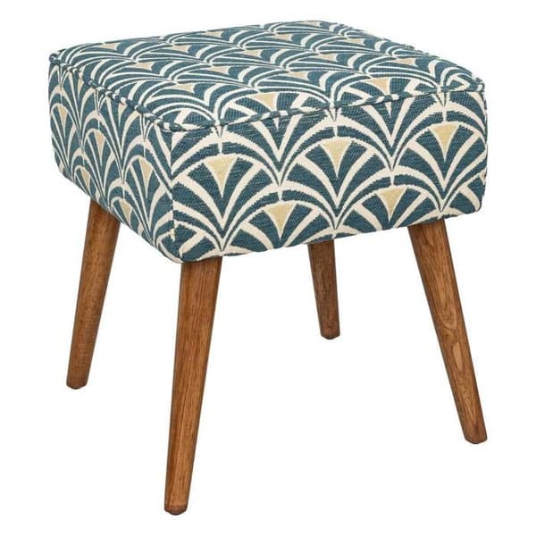 Extra pall - ATMOSPHERA - Chiara - Blå och vit - Chenille Jacquard - Modern design