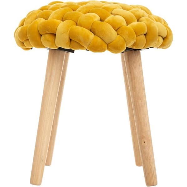 Senapstickad pall - Senap - Atmosphera inredare