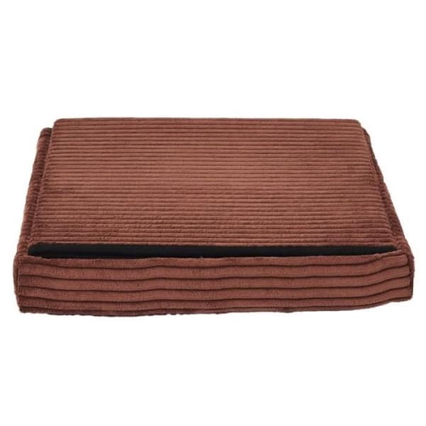 Fällbar förvaringspuff "Scott" 38cm Terracotta