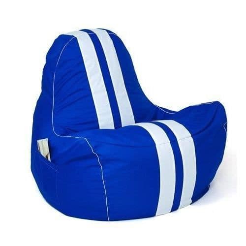 Go Gift Ferrari blåklint vit XXL 140 x 100 cm Sako puffpåse - 5905359294368