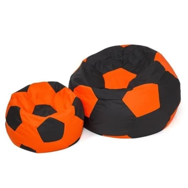 Go Gift Sako Ball sittsäcksväska svart-orange L 80 cm - 5905359298595