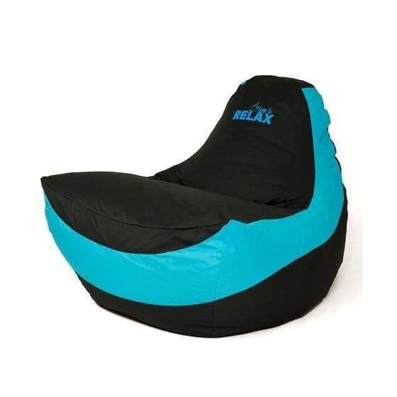 Go Gift Sako puff Bolid väska svart-blå XXL 140 x 100 cm - 5905359294474