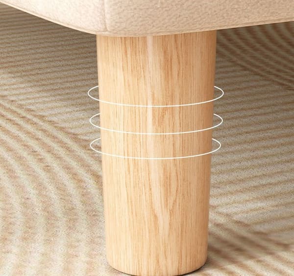 POUFFE REKTANGULÄR ottoman FOTSTÖD FÅTÖLJ PALL SIT