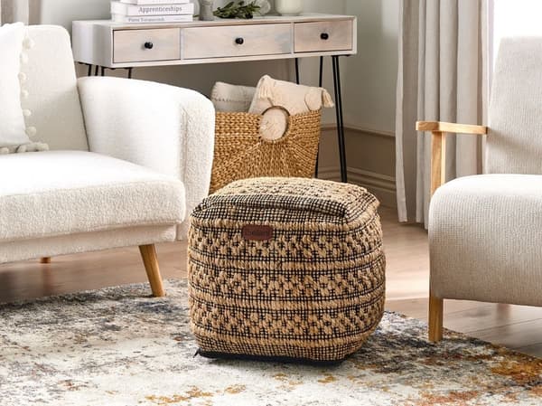 Juuttipussi 40 x 40 cm beige MABULA Lumarko!