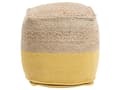 Pikkukuva 7 / 10: Pouf 44 x 44 x 44 cm keltainen KIRAMA Lumarko!