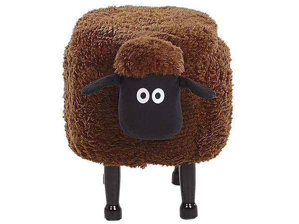 Djurpuff med förvaring brun FÅR Lumarko!