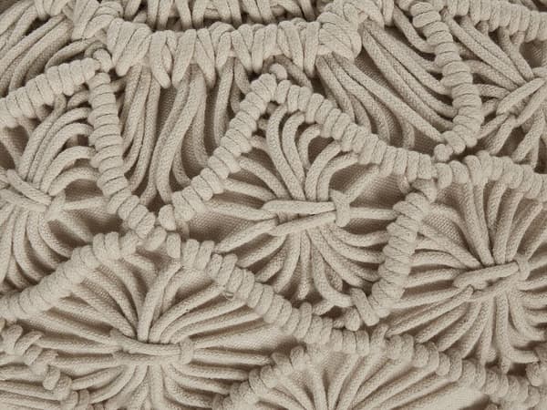 Makramee-rahi 50 cm beige BERKANE Lumarko!