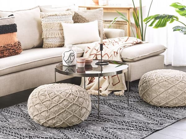 Makramee-rahi 50 cm beige BERKANE Lumarko!
