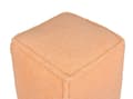 Pikkukuva 3 / 5: Pouf 40 x 40 x 40 cm oranssi ALIPUR Lumarko!