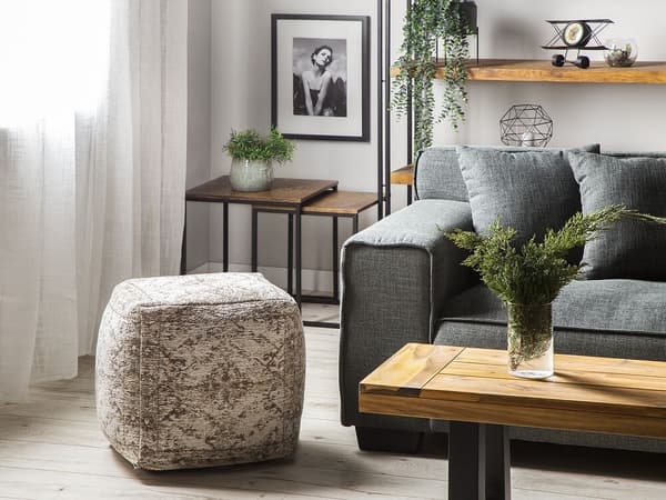 Rahi 42 x 42 x 42 cm ruskeanharmaa MEERUT Lumarko!