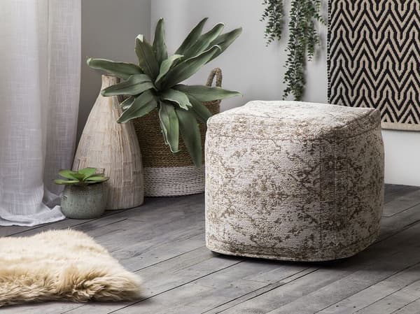 Rahi 42 x 42 x 42 cm ruskeanharmaa MEERUT Lumarko!