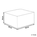 Miniatyrbillede 8 af 8: Puf 50 x 50 x 30 cm brun MUKKI Lumarko!