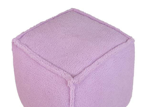 Pouf 40 x 40 x 40 cm violetti ALIPUR Lumarko!