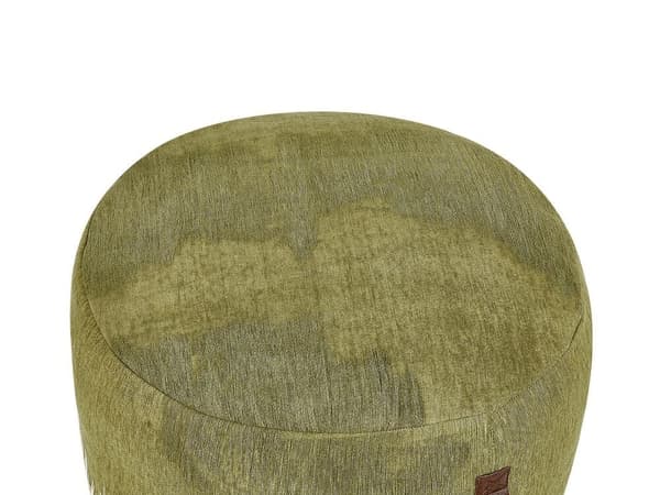 Puf 50 x 30 cm hvid og grøn KAWAI Lumarko!
