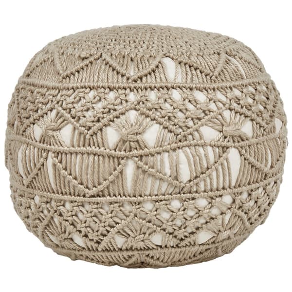 Trädgårdspuff 50 beige AADHI Lumarko!