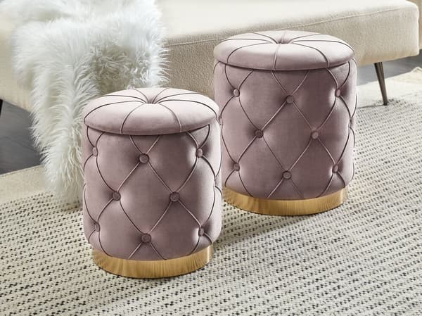 2 rahia säilytystilalla, beige ja harmaa PUEBLO Lumarko!