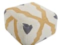 Pikkukuva 3 / 6: Villarahi 56 x 56 x 32 cm beige-keltainen ZEUGMA Lumarko!