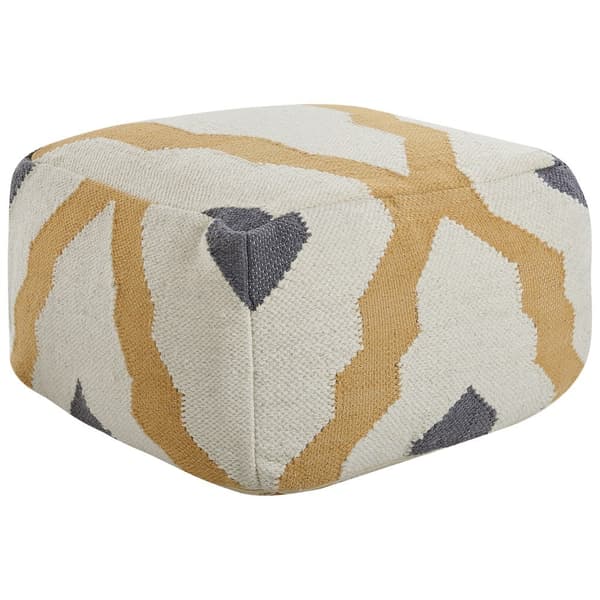 Villarahi 56 x 56 x 32 cm beige-keltainen ZEUGMA Lumarko!