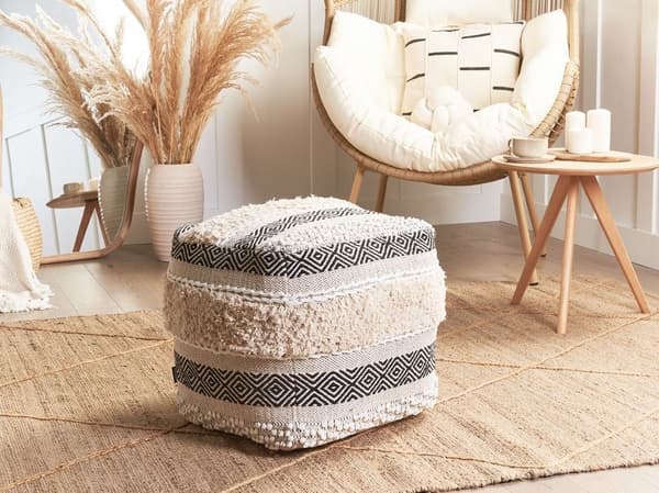 Pouf 50 x 50 x 50 cm kerma KANAM Lumarko!