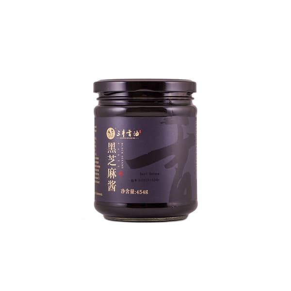Sesampasta Svart 454g San Feng Kina