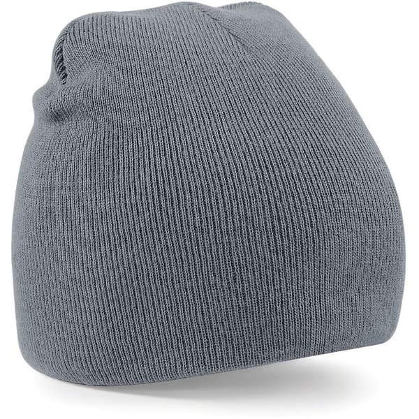 Beechfield Plain Basic Knitted Winter Beanie Hat