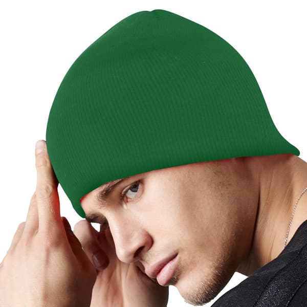 Beechfield Plain Basic Knitted Winter Beanie Hat