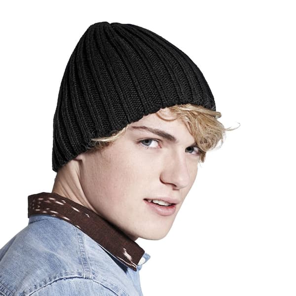 Beechfield Unisex Chunky Ribbed Winter Beanie Hat