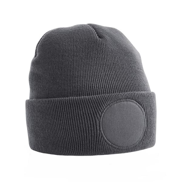 Beechfield Unisex Circular Patch Cuffed Beanie