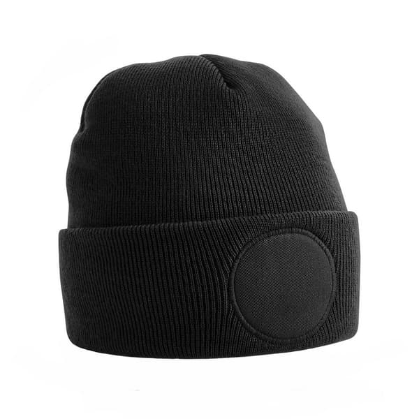 Beechfield Unisex Circular Patch Cuffed Beanie