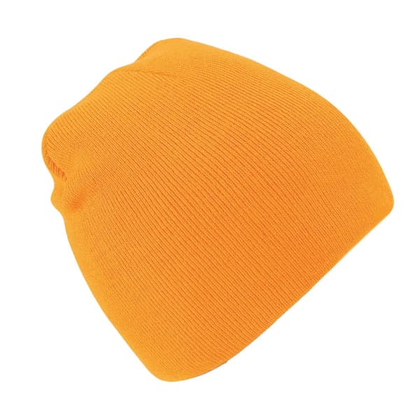 Beechfield Plain Basic Knitted Winter Beanie Hat