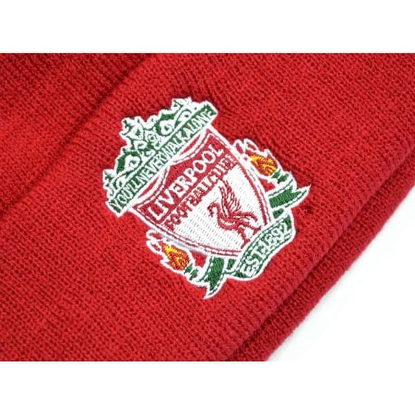 Liverpool FC Official Adults Knitted Turn Up Hat