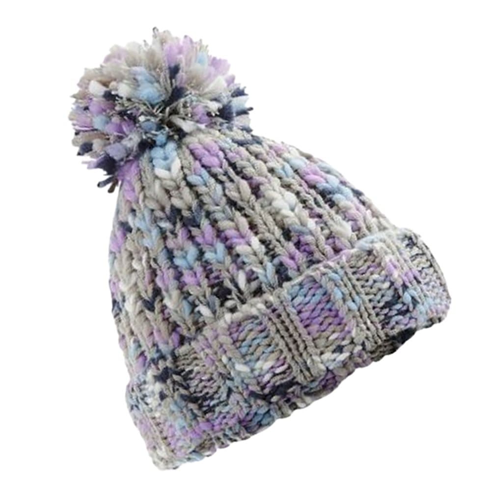 Beechfield Vuxna Twister Pom Pom Beanie