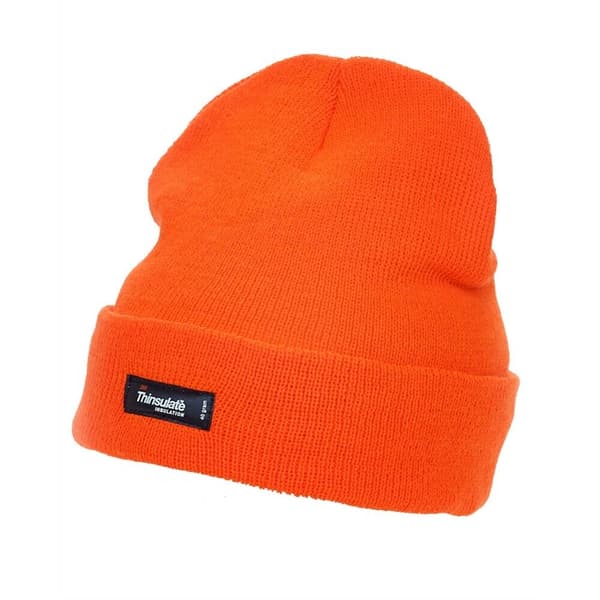Yoko Unisex Hi-Vis Thermal 3M Thinsulate Winter Hat Hi Vis Orange One Size