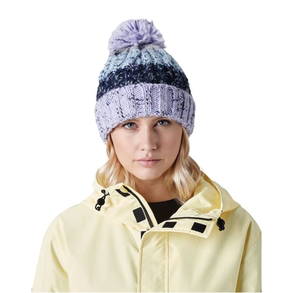 Beechfield Dame/kvinde Corkscrew Pom Pom Pom Beanie