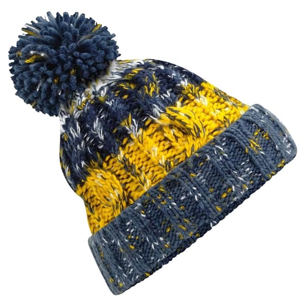 Beechfield Dame/kvinde Corkscrew Pom Pom Pom Beanie